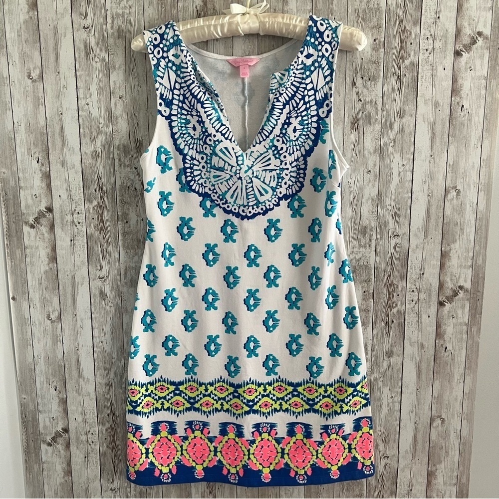 Lilly Pulitzer Cotton Sleeveless Dress Small